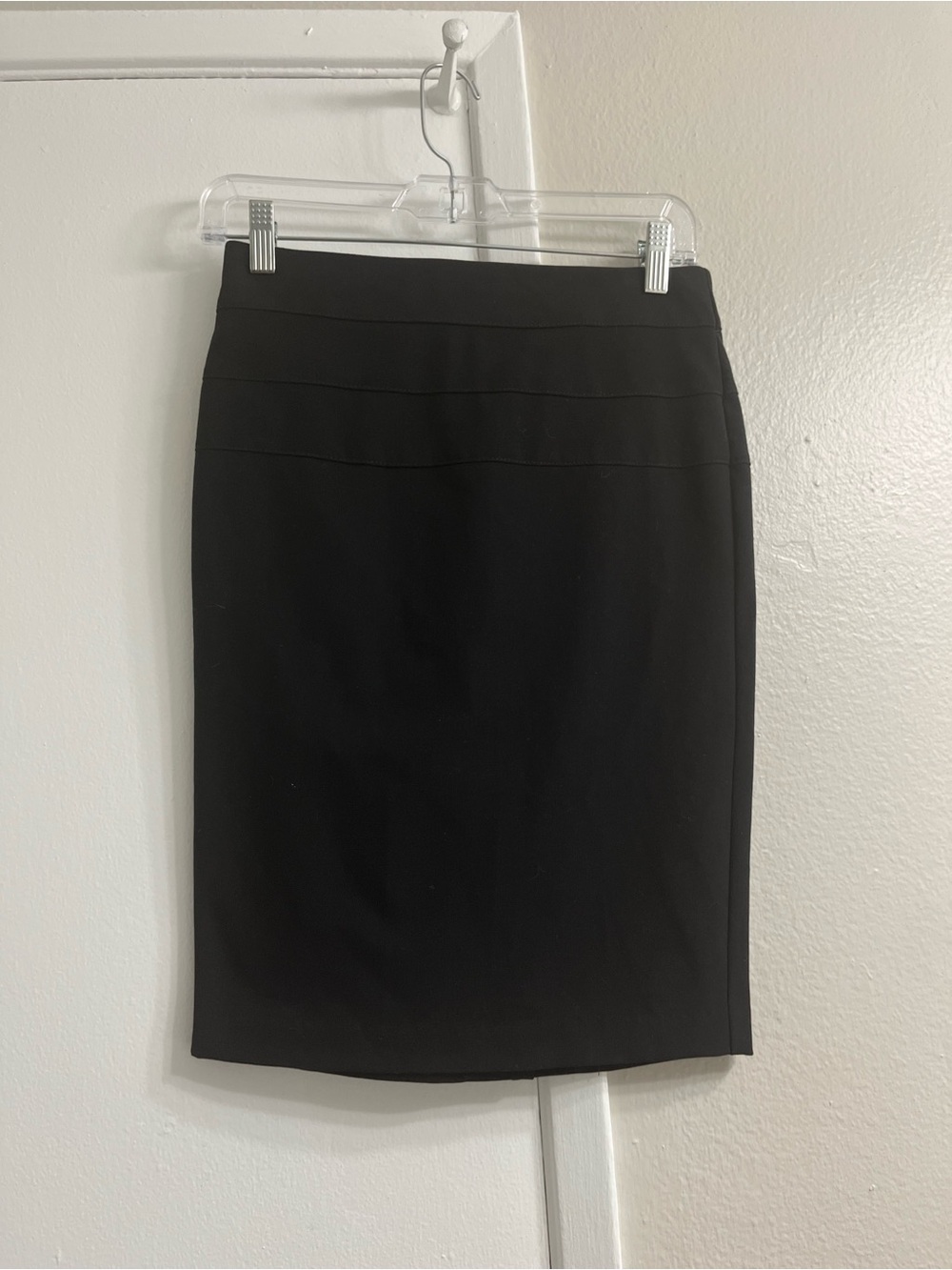 2000s Y2K Candie's Black Pencil Skirt - Tailored Office Essential